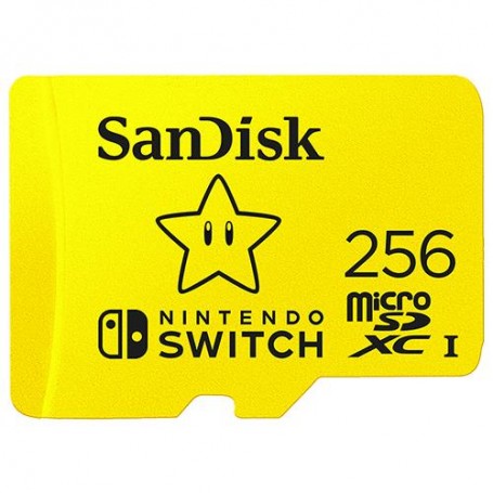 MEMORY MICRO SD DA 256GB PER NINTENDO SUPER MARIO