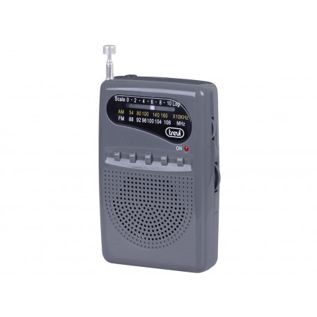 RADIO PORTATILE AM/FM COLOR GREY