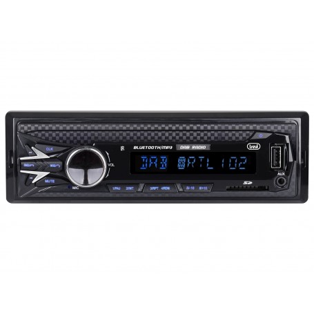 AUTORADIO MP3 BT USB AUX INGRESSO SD FM DAB