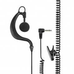 AURICOLARE CON FILO PRESA JACK DA 3,5MM BLACK