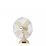 VENTILATORE DA TAVOLO 40CM 50WATT CREMA
