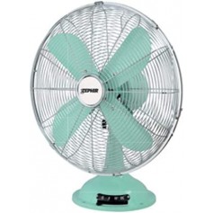VENTILATORE DA TAVOLO 40CM 50WATT CELESTE