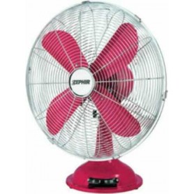VENTILATORE DA TAVOLO 40CM 50WATT RED