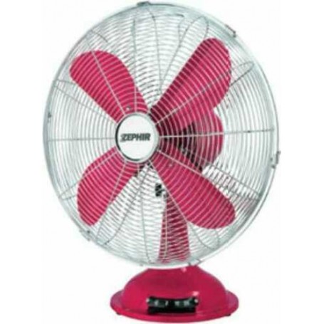 VENTILATORE DA TAVOLO 40CM 50WATT RED
