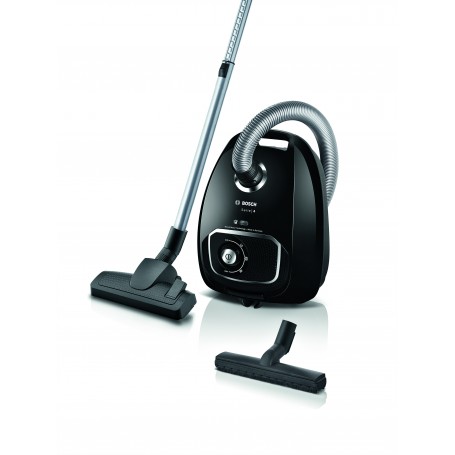 ASPIRAPOLVERE A TRAINO CON SACCO 600WATT BLACK