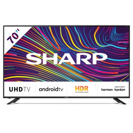 TV 70 UHD SMART TV WIFI APEAKER SYSTEM ANDROID