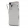 CUSTODIA IN SILICONE PER IPHONE 14 TRASPARENTE