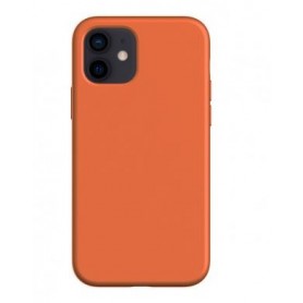 CUSTODIA IN SILICONE PER IPHONE 14 ARANCIO