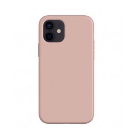 CUSTODIA IN SILICONE PER IPHONE 14PRO ROSA ANTICO