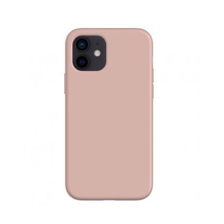 CUSTODIA IN SILICONE PER IPHONE 14PRO ROSA ANTICO
