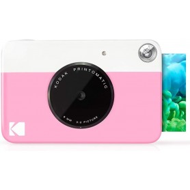 FOTOCAMERA ISTANTANEA ONE TOUCH 5MP ROSA BIANCO