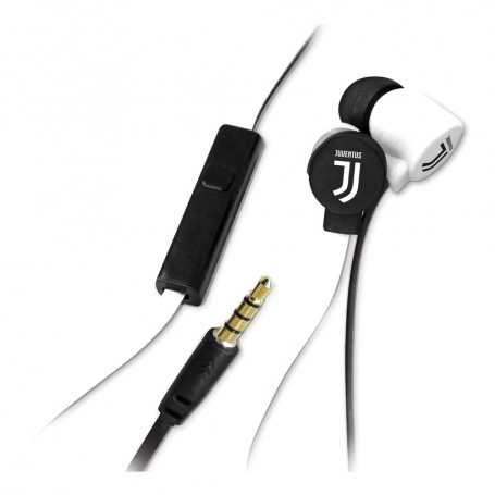 AURICOLARI STEREO JACK 3,5MM CON TASTO JUVENTUS