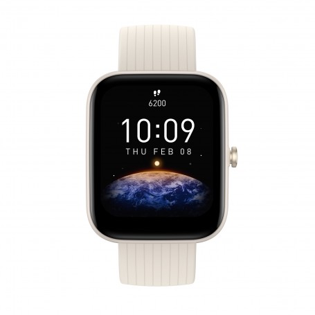 SMARTWATCH AMAZFIT 1.69 GPS CON SATURIMETRO CREMA
