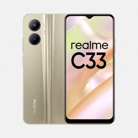 REALME C33 RAM 4GB ROM 64GB COLOR ORO
