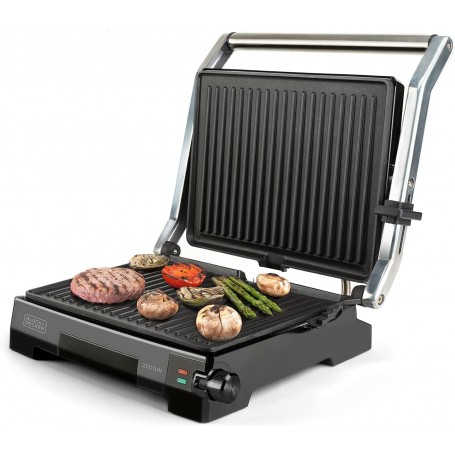 BISTECCHIERA ELETTRICA 2200WATT COLORE NERO