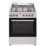 CUCINA A GAS 4FUOCHI 60X60 INOX FORNO VENTILATO