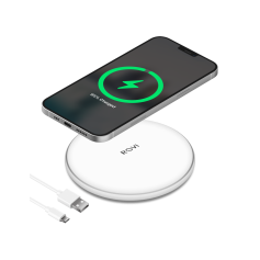 ALIMENTATORE WIRELESS 10WATT FAST CHARGE NERO