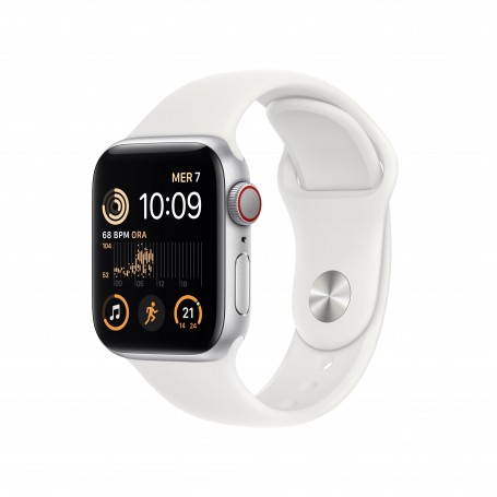 SMARTWATCH APPLE SE 2GEN 40MM CELLULAR SILVER ALUM