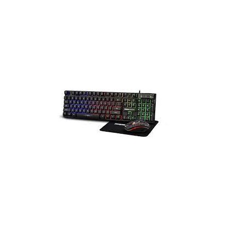TASTIERA CON FILO USB GAMING KIT MOUSE MOUSEPAD