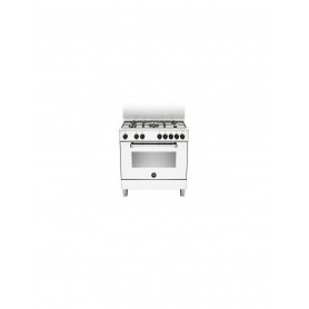 Cucina A Gas 5 Fuochi 90x60 Classe A Bianco