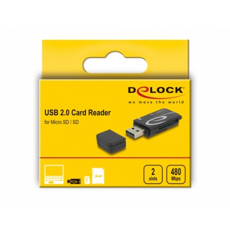 LETTORE DI SCHEDE MICRO SD USB 2SLOT