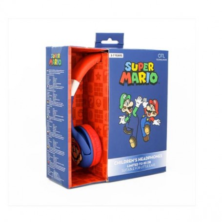 CUFFIE CON FILO SUPER MARIO JACK 3.5MM