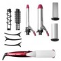 PIASTRA PER CAPELLI IN CERAMICA 8ACCESSORI
