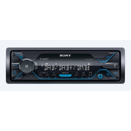 AUTORADIO MP3 USB AUX IPOD BLUETOOTH 55*4W  DAB