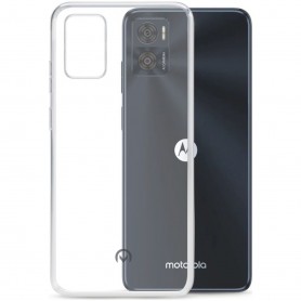 CUSTODIA IN SILICONE TRASPARENTE PER MOTO E22 4G