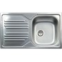 LAVELLO 1 VASCA 86*50CM INOX CON SCOLATURA SINISTR