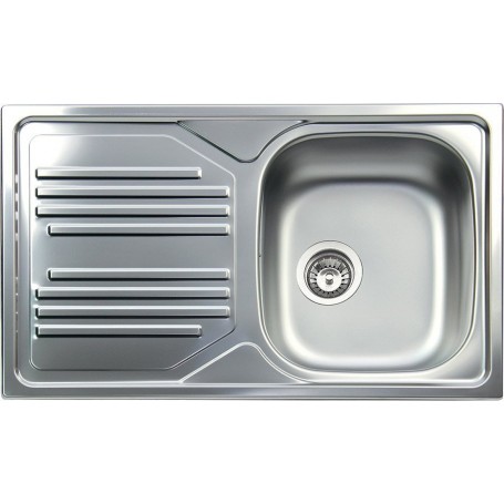 LAVELLO 1 VASCA 86*50CM INOX CON SCOLATURA SINISTR