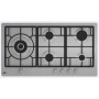 PIANO COTTURA A GAS 5 FUOCHI 90CM INOX