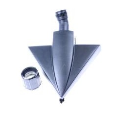 SPAZZOLA/UGELLO TRIANGOLARE UNIVERSALE CON TAPPO