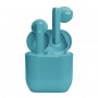 AURICOLARI BLUETOOTH COLORE AZZURRO