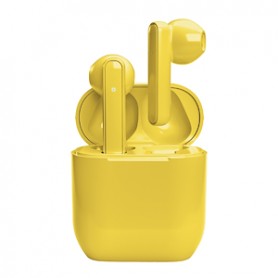 AURICOLARI BLUETOOTH COLORE GIALLO
