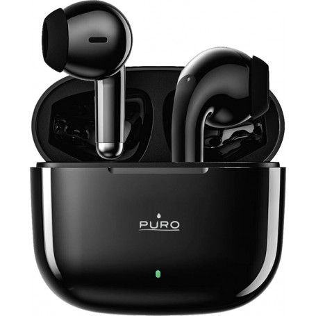 AURICOLARE BLUETOOTH 5.0 CON BASE DI RICARICA NERO