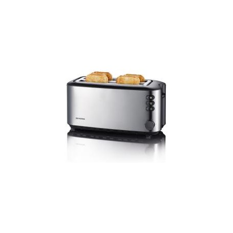 TOSTAPANE 1400WATT 4FETTE MULTIFUNZIONE  INOX
