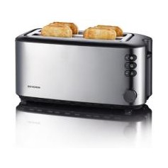 TOSTAPANE 1400WATT 4FETTE MULTIFUNZIONE  INOX