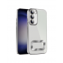 CUSTODIA TRASPARENTE CHROME SILVER GALAXY S23 5G