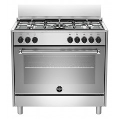 CUCINA A GAS 5 FUOCHI 90*60 CLASSE A INOX