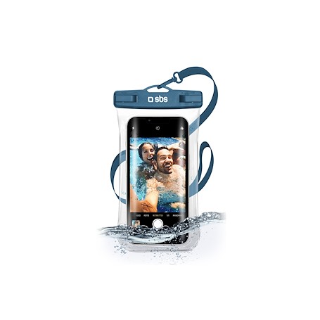 CUSTODIA UNIVERSALE WATERPROOF BLUE
