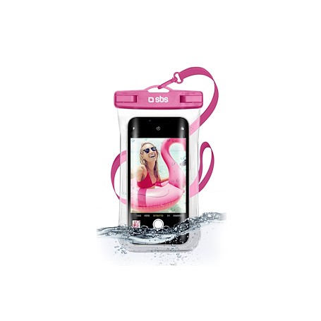 CUSTODIA UNIVERSALE WATERPROOF ROSA