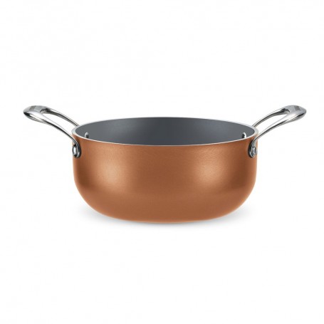 CASSERUOLA DA 24CM CON DUE MANICI INOX