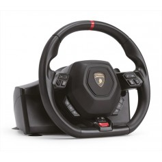 VOLANTE PER PS4 PC X-INPUT D-INPUT CON PEDALIERA