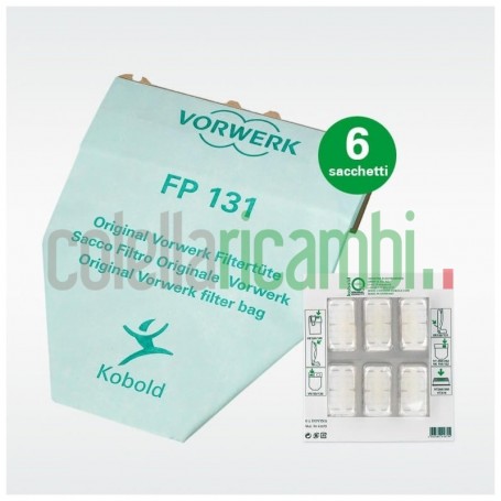 SACCHETTI PER FOLLETTO K130/131 CONF 6PZ