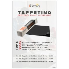 TAPPETINO PER PIANO AD INDUZIONE 90*52CM