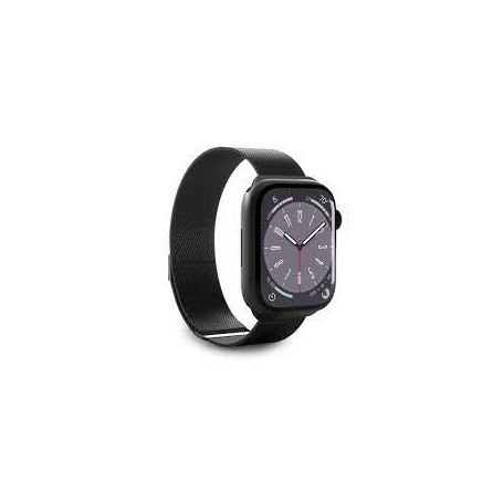 CINTURINO PER APPLE WATCH 42 44 45 49MM NERO