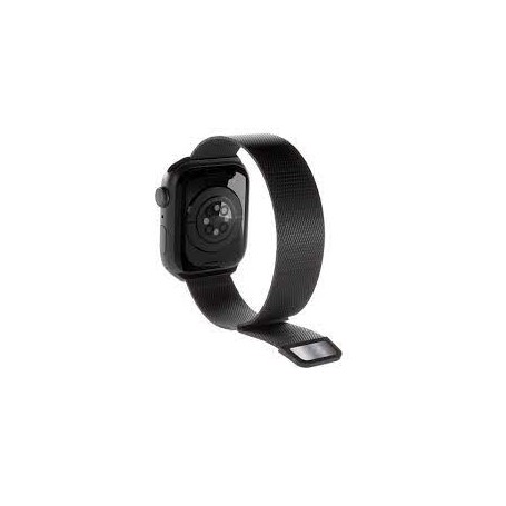 CINTURINO PER APPLE WATCH 42 44 45 49MM NERO
