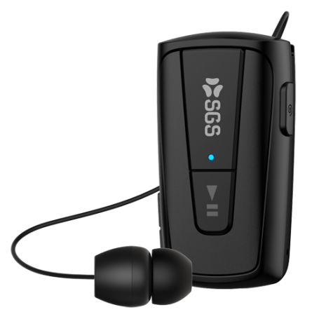 AURICOLARE BLUETOOTH CON FILO RETRATTILE MULTIPOIN