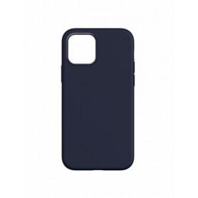 CUSTODIA IN SILICONE BLU SCURO PER IPHONE 15 PRO